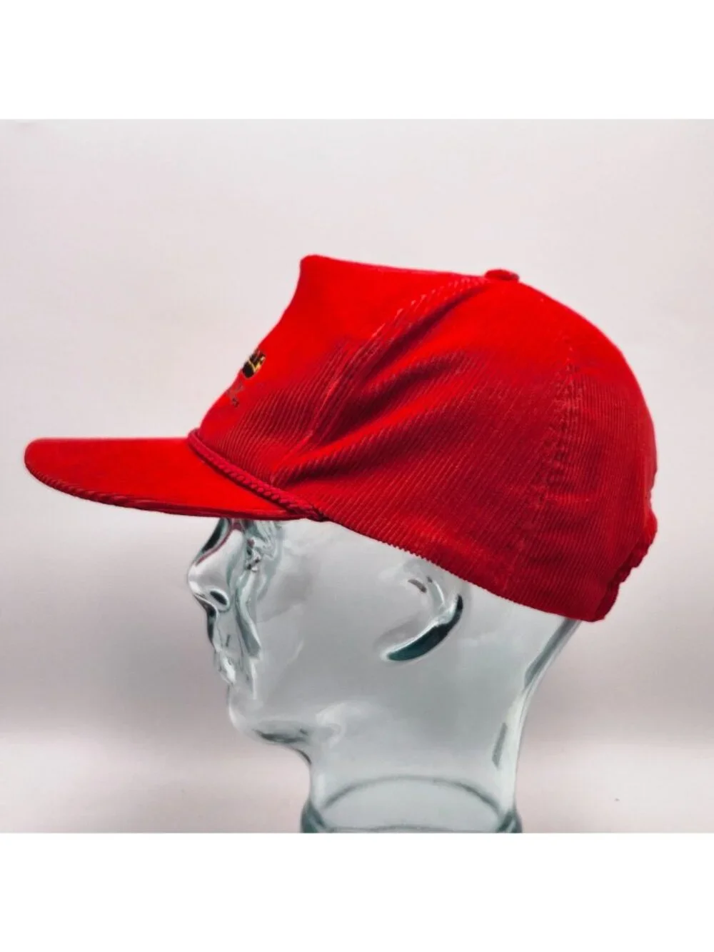 Panella Trucking Inc Red Corduroy Zipper Back Hat By Otto Cap